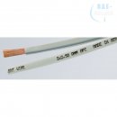 Silent WIRE LS 2 Flachkabel, wei�, 2 x 2,5 mm�, Meterware