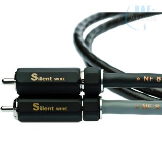 Silent WIRE NF 8 mk² NF Jumper Cinch / RCA, 0,30 m