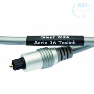 Silent WIRE Serie 16 Optisches Toslink Kabel