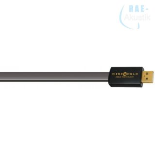 WIREWORLD® Silver Starlight 7 USB Kabel, A - B Anschluss