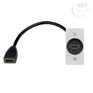 inakustik - AV-Blende HDMI mit Kabel Premium