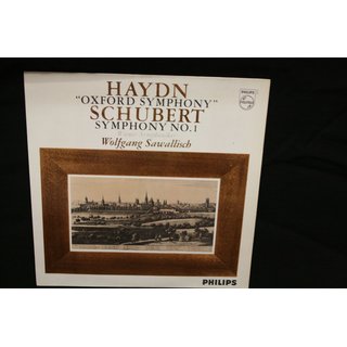 Haydn* / Schubert* - Wiener Symphoniker, Wolfgang Sawallisch - Haydn - Oxford-Sinfonie / Schubert - Sinfonie Nr. 1