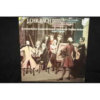 J. Chr. Bach* - Niederländisches Kammerorchester*, David Zinman - Sinfonien Op. 18 (Vollständig) / Sinfonia Concertante / Sinfonia Op. 9,2