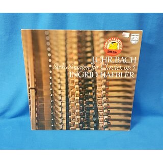 Johann Christian Bach / Ingrid Haebler - Sechs Sonaten für Clavier Op.5 (LP)
