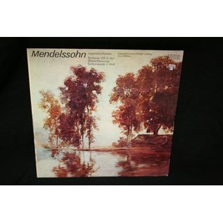Mendelssohn* - Gewandhausorchester Leipzig, Kurt Masur - Jugendsinfonien: Sinfonia VIII D-dur (Bläserfassung), Sinfoniesatz C-moll