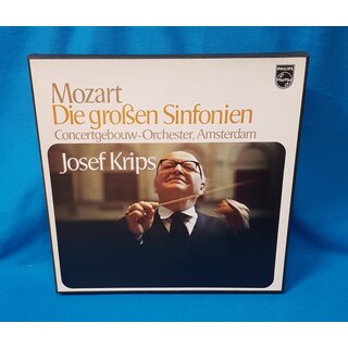 Mozart / Josef Krips / Concertgebouw-Orchester, Amsterdam - Die großen Sinfonien (8xLP)