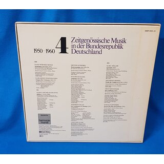 LP Zeitgenössische Musik in der Bundesrepublik Deutschland 4 (1950-1960)