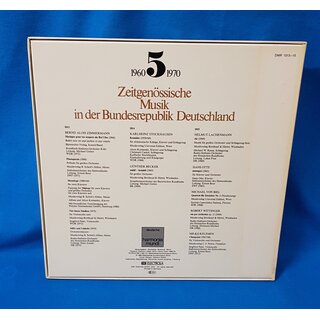 LP Zeitgenössische Musik in der Bundesrepublik Deutschland 5 (1960-1970)