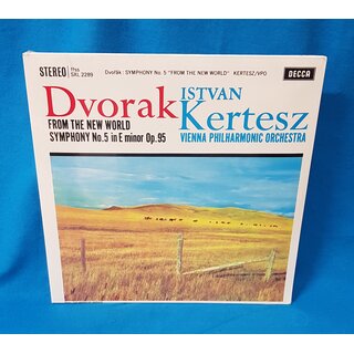 Dvorak / Vienna Philharmonic Orchestra / Istvan Kertesz - Symphony No.5 In E Minor, Op. 95 / From The New World (LP)